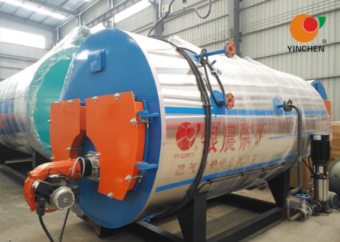 βιομηχανικός λέβητας ατμού αερίου 4 τόνου που κατασκευάζεται στην Κίνα